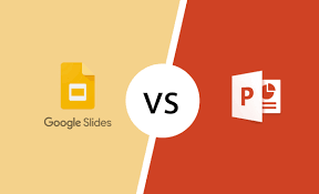 Google slides, Powerpoint